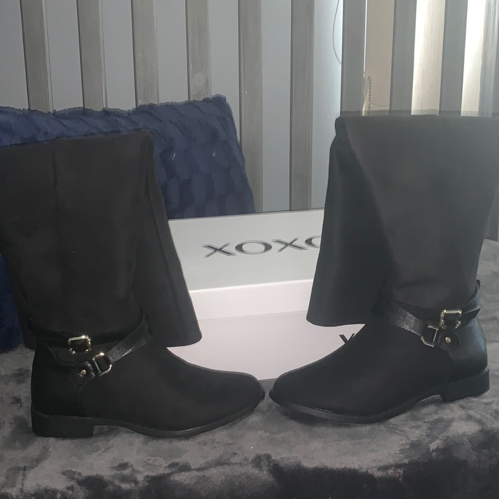 XOXO Women Black Boots